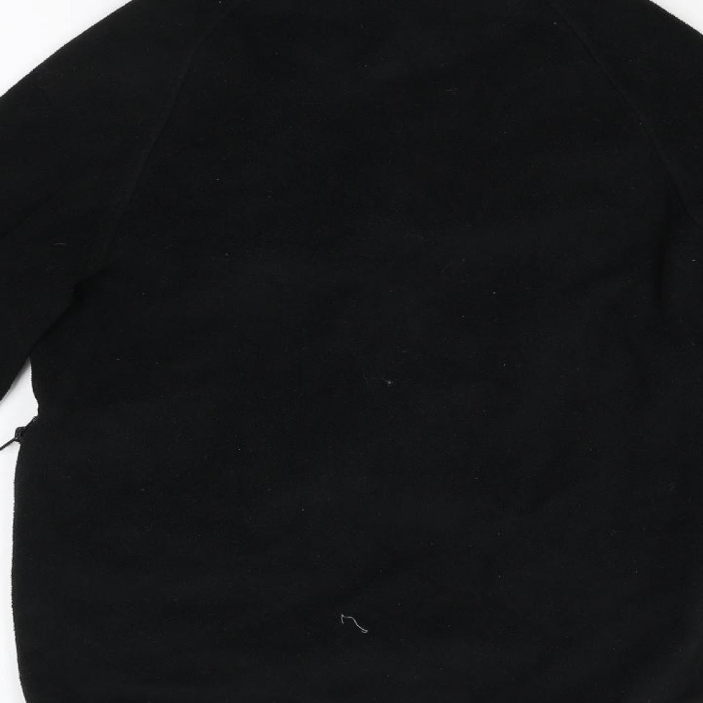 Primark Womens Black Fleece Jacket Size XS