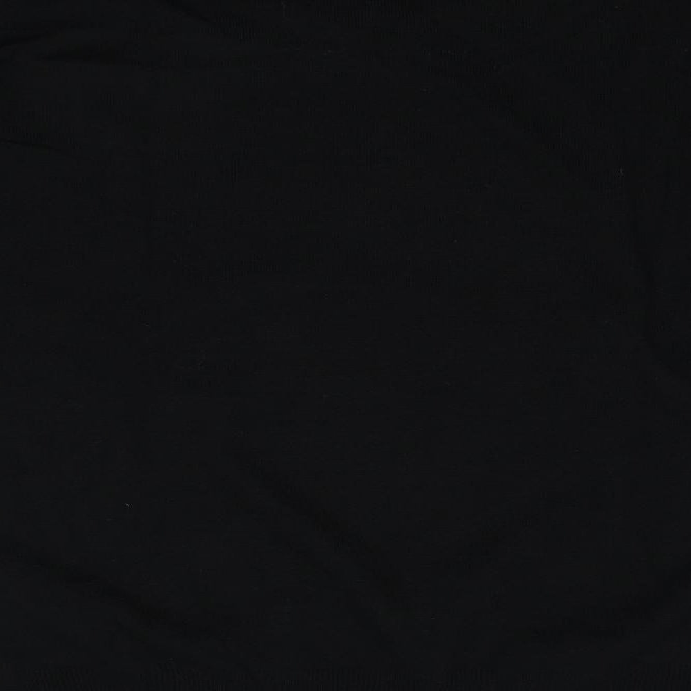 George Mens Black Knit Pullover Jumper Size XL