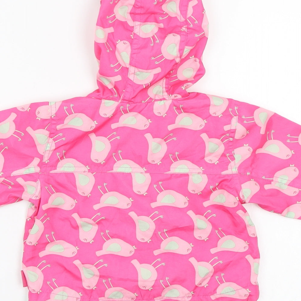 Debenhams Baby Multicoloured Geometric Anorak Jacket Size 6-9 Months - Bird