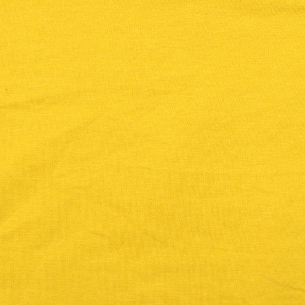 Primark Womens Yellow Pullover Sweatshirt Size 14