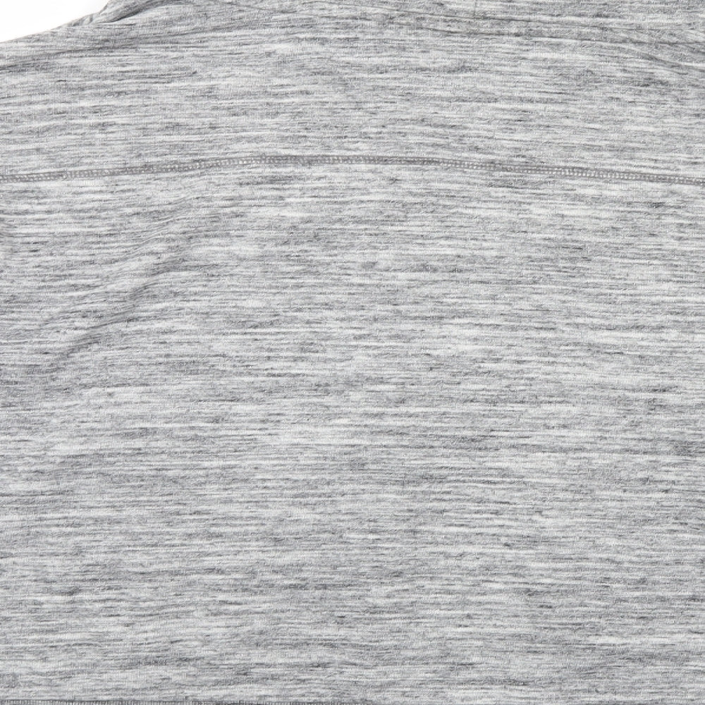 PINK Womens Grey Pullover Jumper Size M