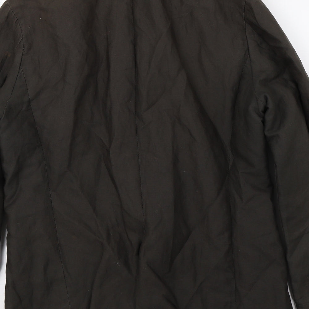 Silver Eight Mens Green Jacket Size S