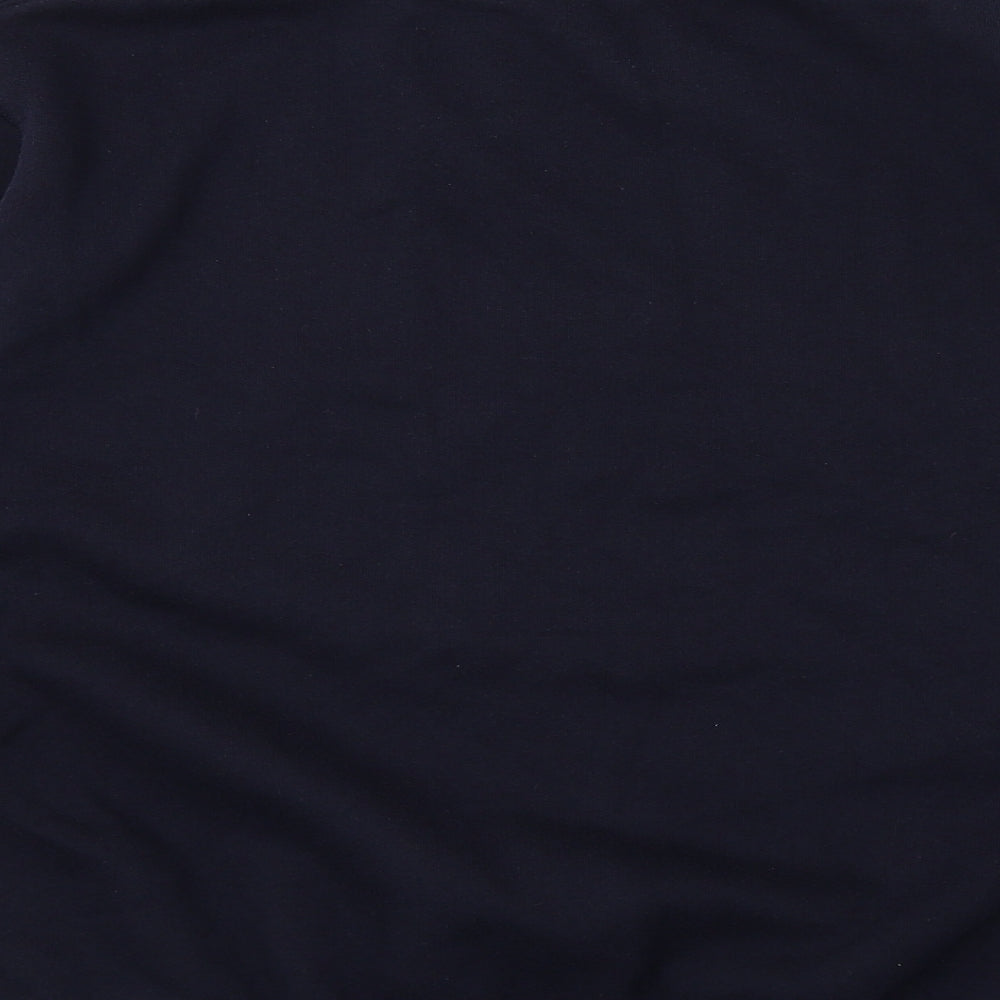 Easy Mens Blue Jersey Pullover Sweatshirt Size L