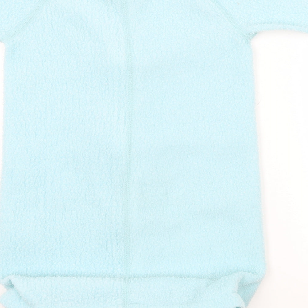 Triboro Baby Blue Fleece One Piece One Size