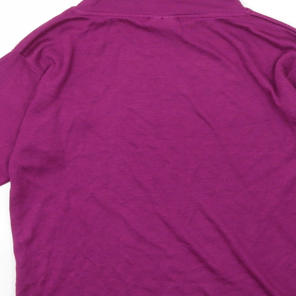 Imported Sportskid Womens Purple Basic T-Shirt Size 4