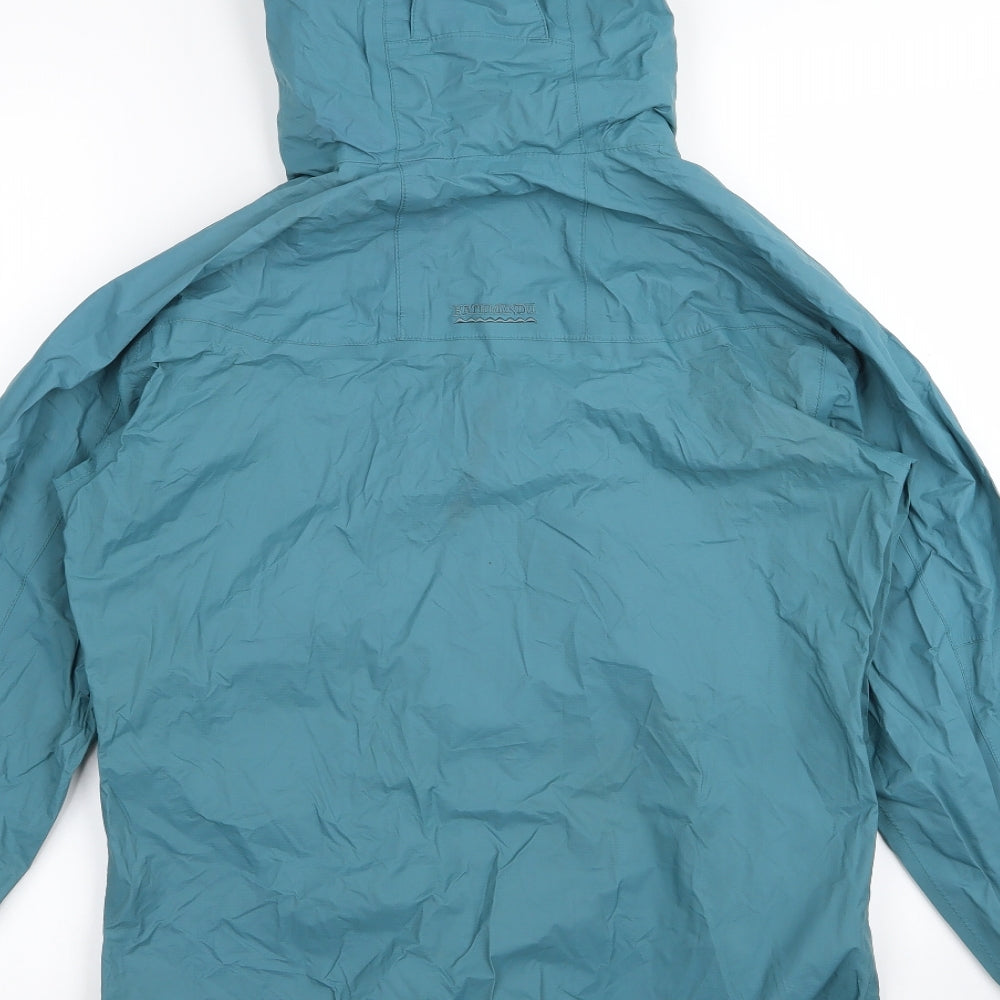 NGX Womens Blue Jacket Coat Size 10
