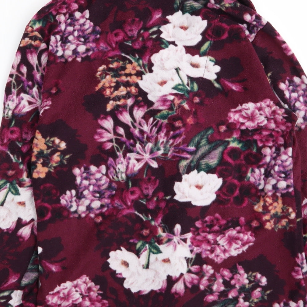NEXT Womens Purple Floral Top Pyjama Top Size 6