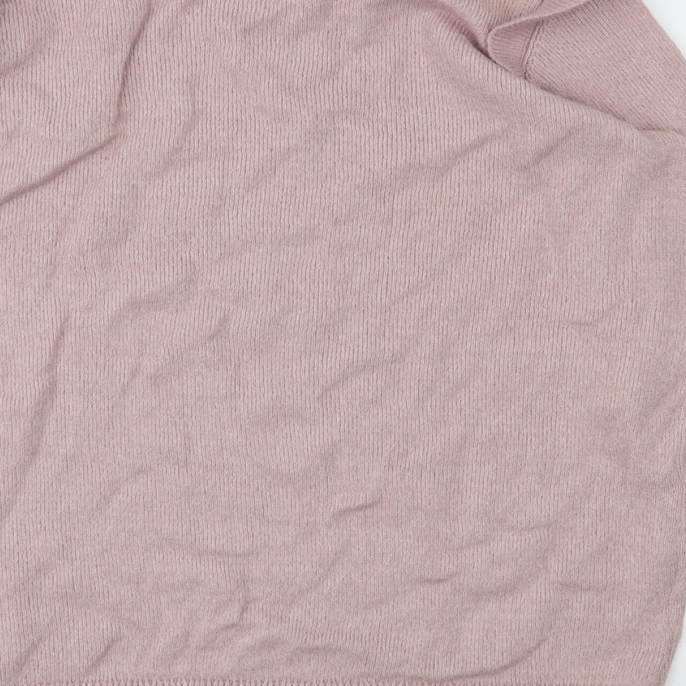ROCK YOUR CURVES Womens Pink Pullover Jumper Size 16