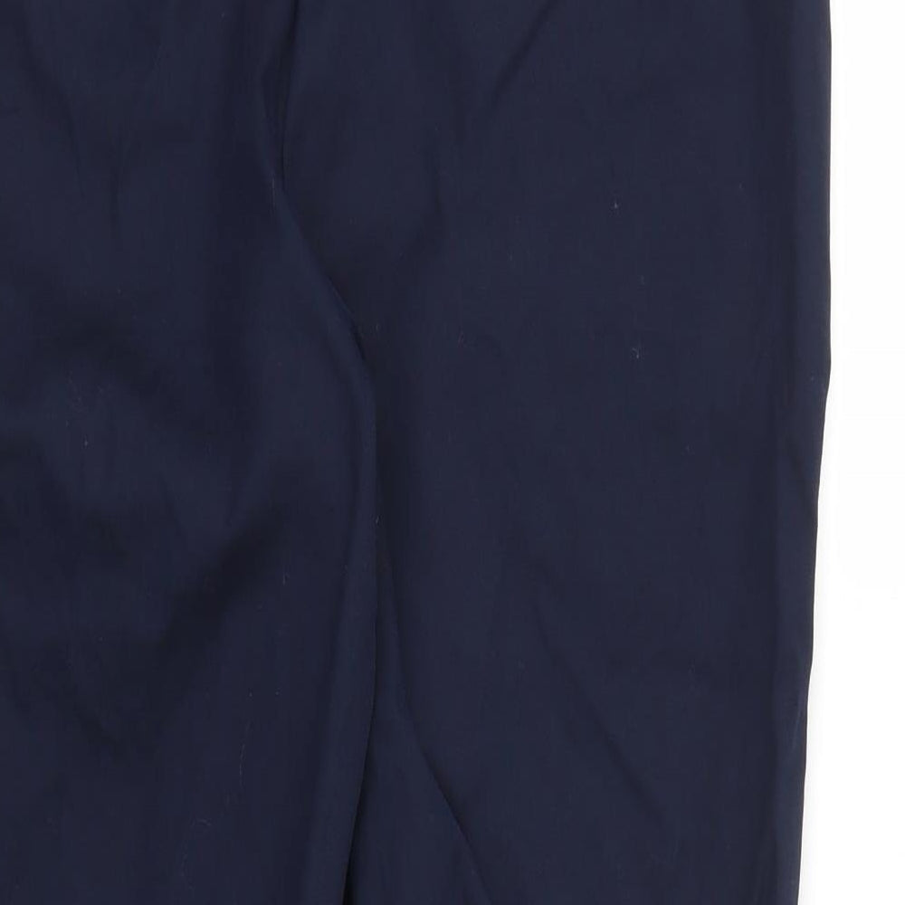 NEXT Womens Blue Trousers Size 14 L25 in