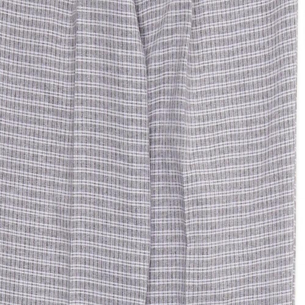 Marks & Spencer Womens Purple Trousers Size 10 L29 in - Stretch waistband