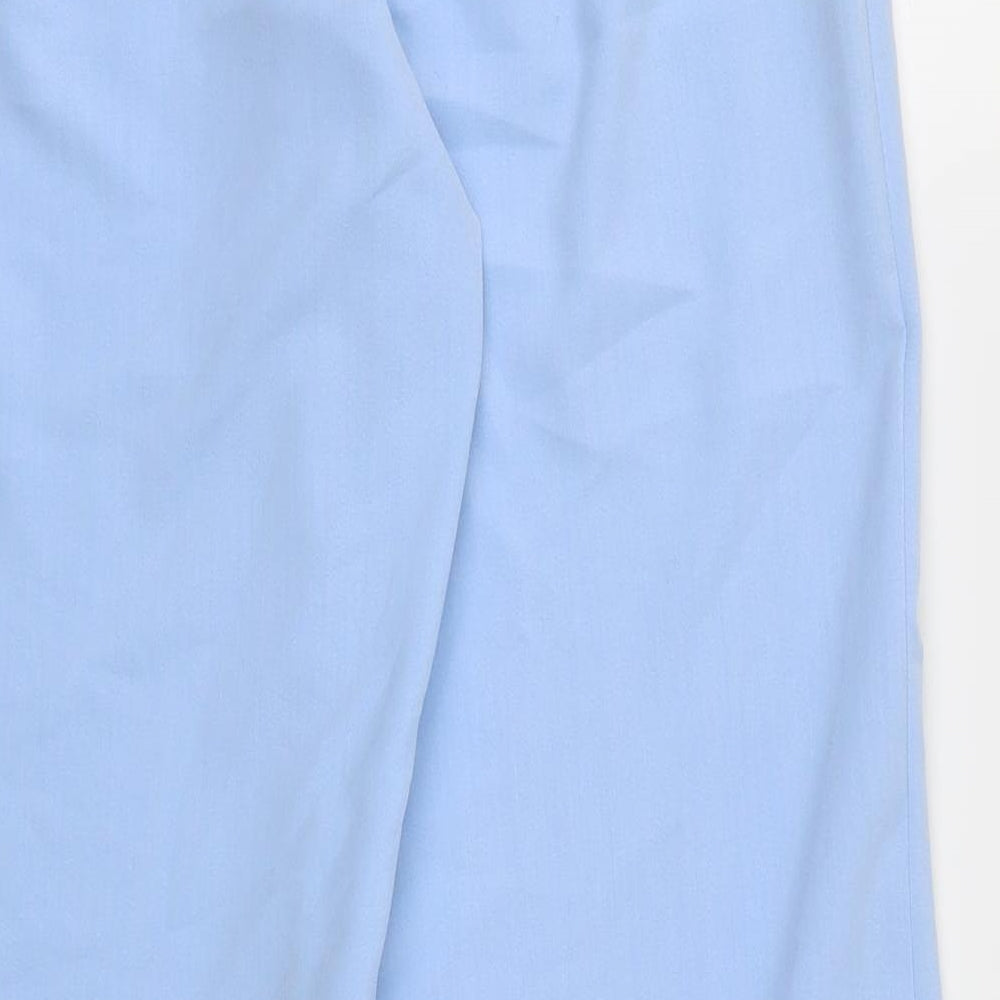 JULIPA Womens Blue Trousers Size 14 L27 in - Stretch waistband