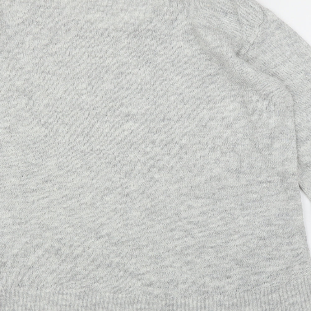 H&M Womens Grey Pullover Jumper Size L