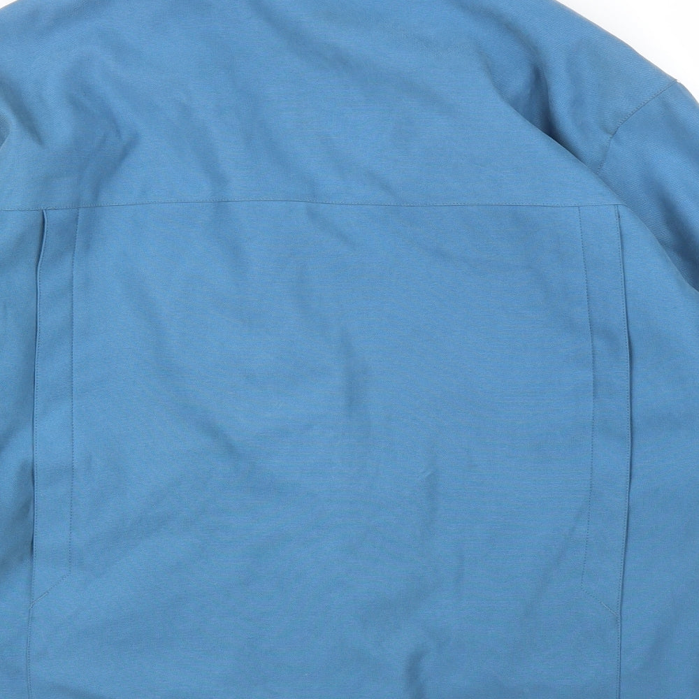 JBC Womens Blue Biker Coat Size L