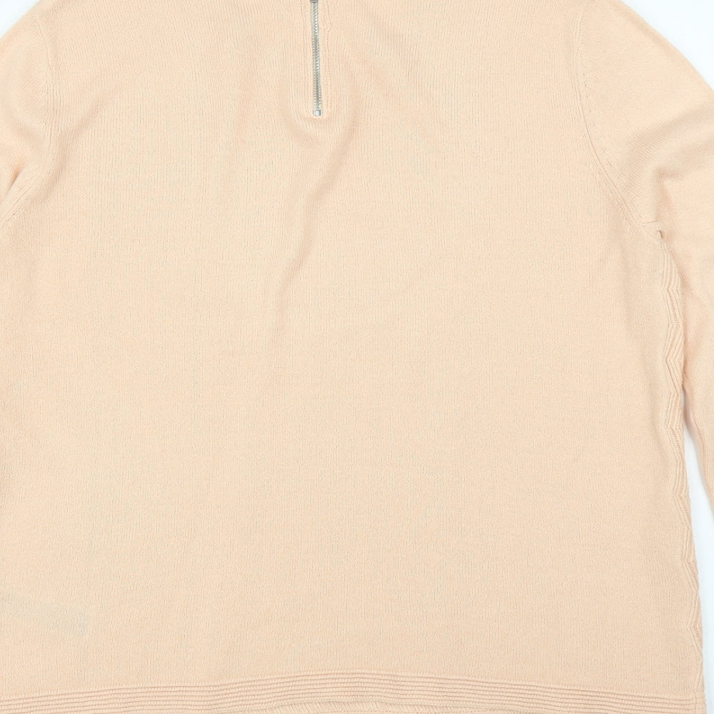 Marks & Spencer Womens Pink Pullover Jumper Size 12