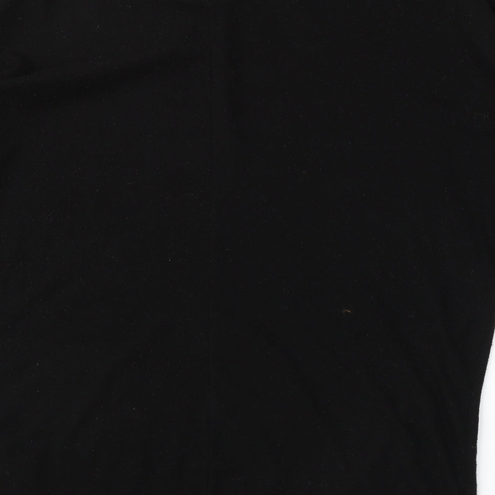Preworn Womens Black Basic Blouse Size XL