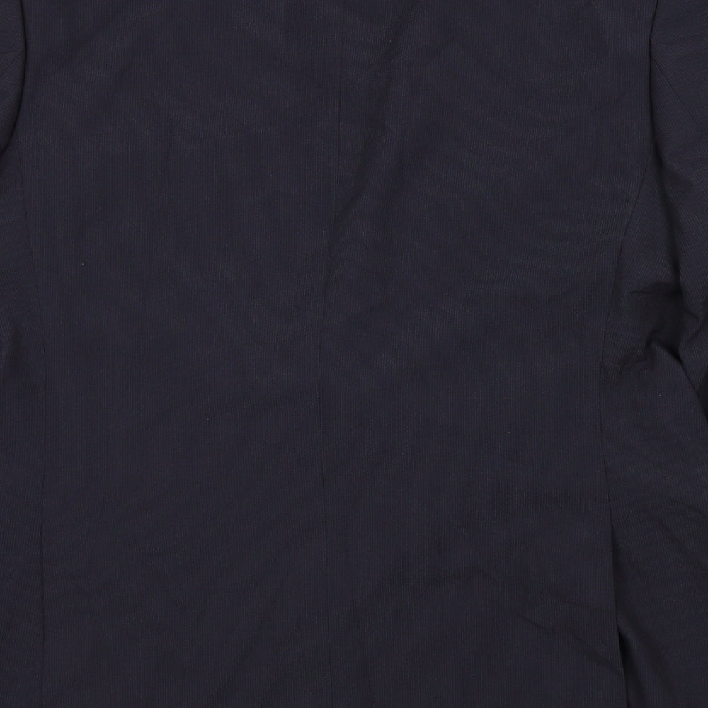 Burton Mens Blue Jacket Suit Jacket Size 44