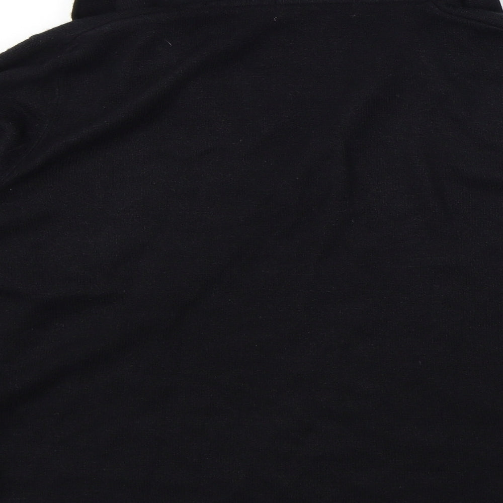 M&Co Womens Black Pullover Jumper Size L