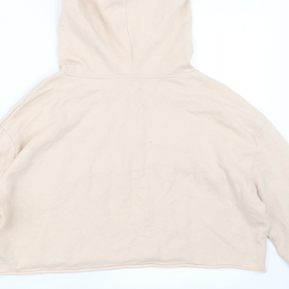 Divided by H&M Womens Beige Pullover Hoodie Size M