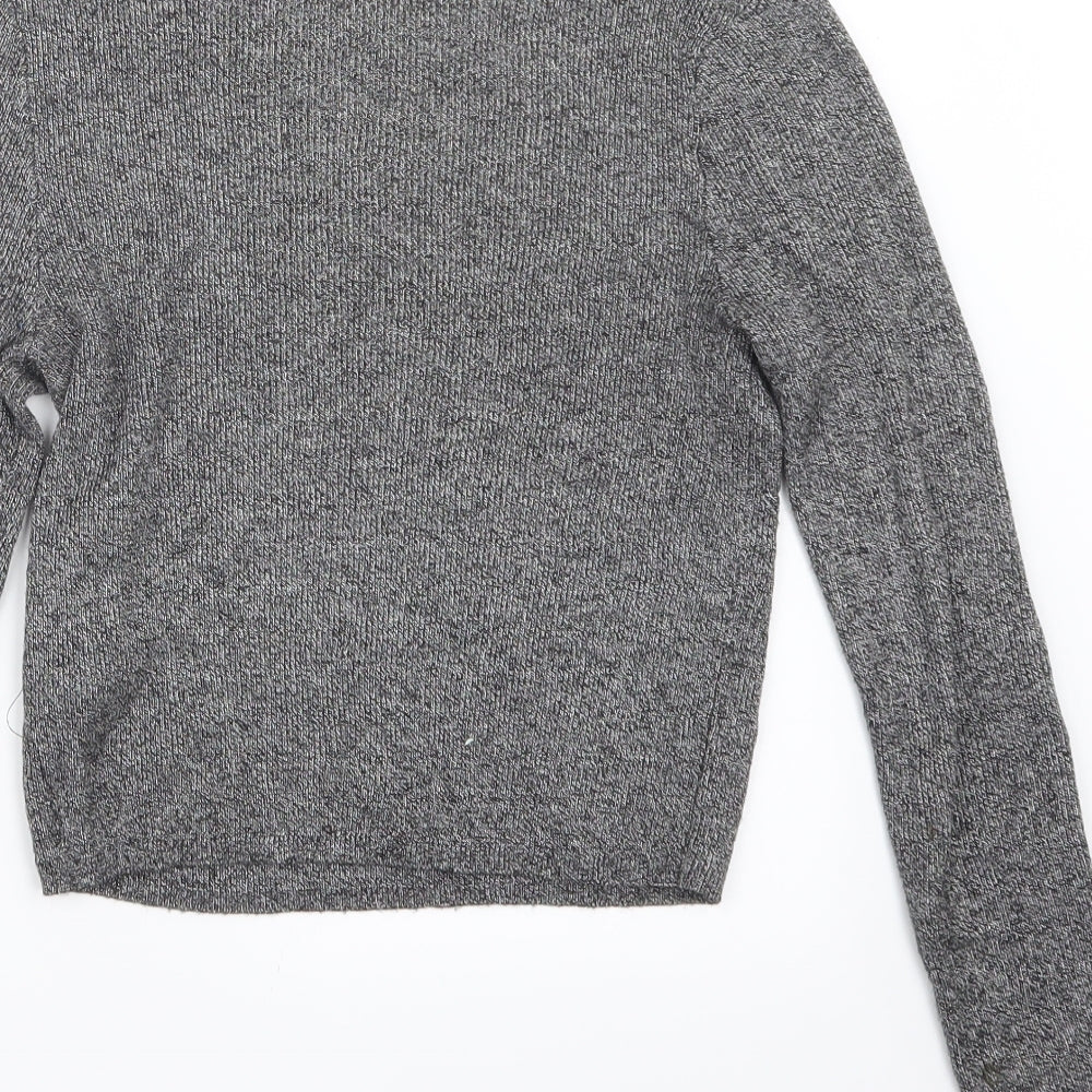 Divided by H&M Womens Grey Knit Pullover Jumper Size S