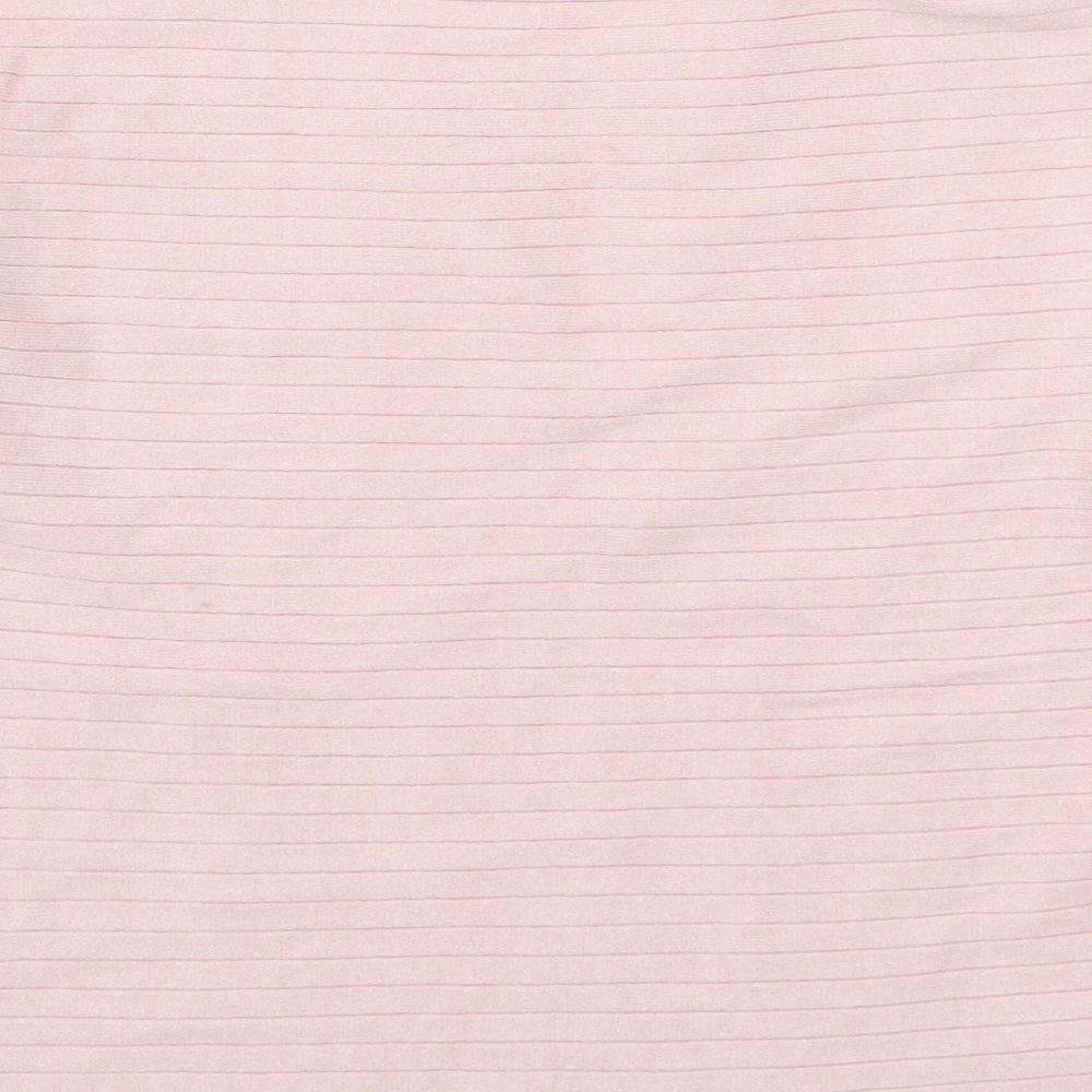M&Co Womens Pink Pullover Jumper Size 16