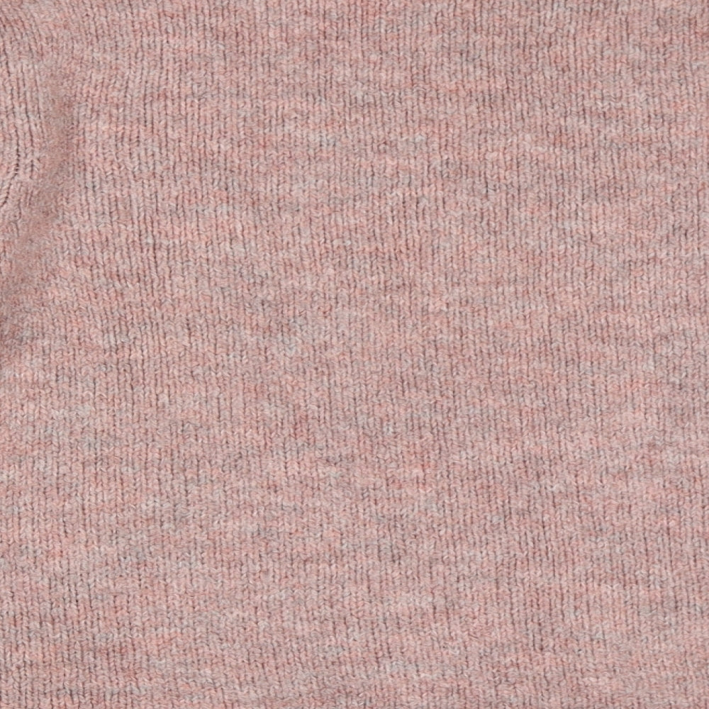 New Look Womens Pink Pullover Jumper Size S