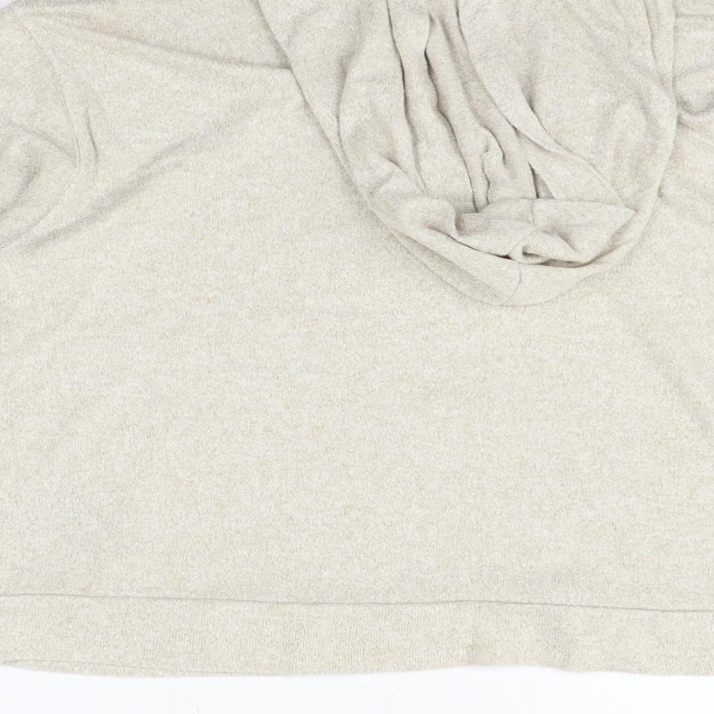 H&M Womens Beige Pullover Jumper Size M