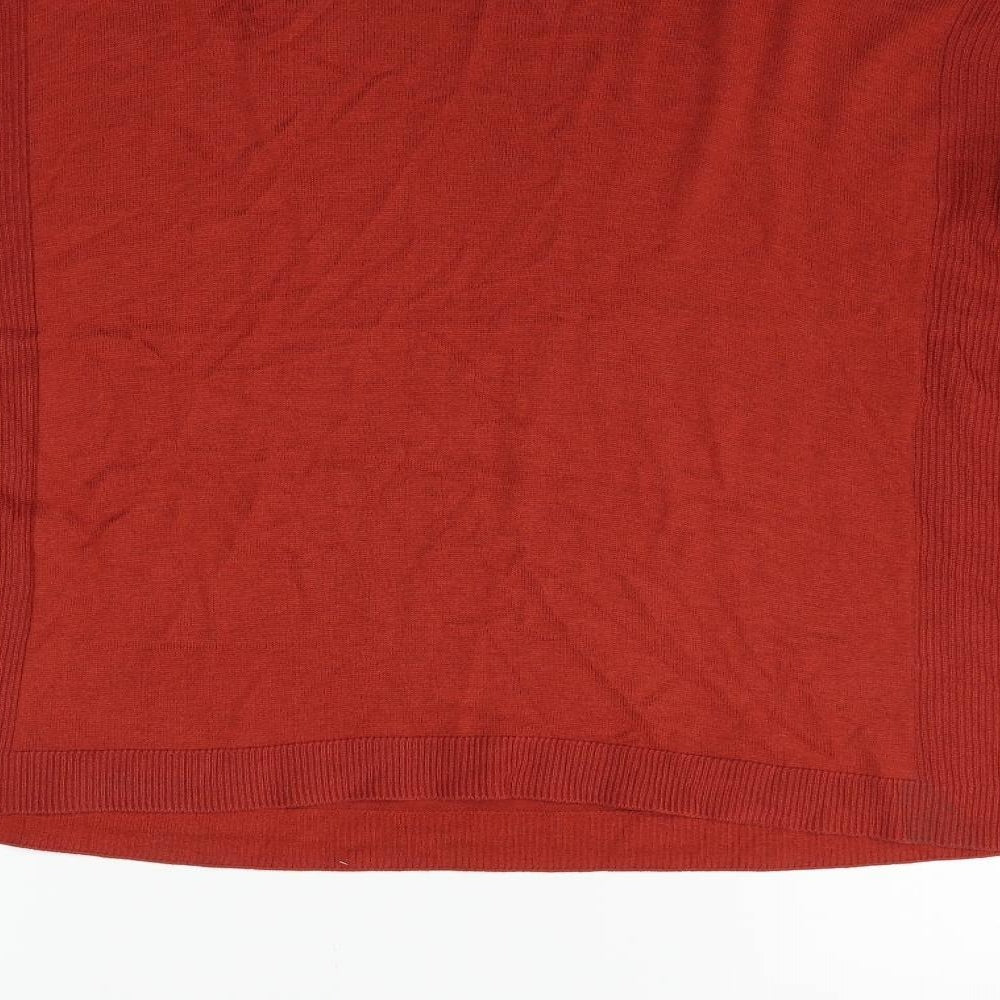 Marks & Spencer Womens Red Pullover Jumper Size 16