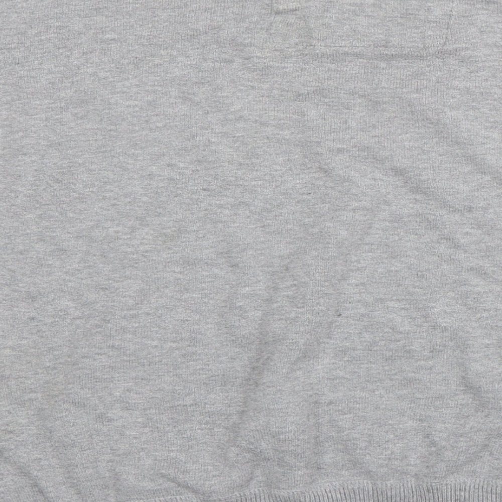 M&Co Mens Grey Pullover Jumper Size M