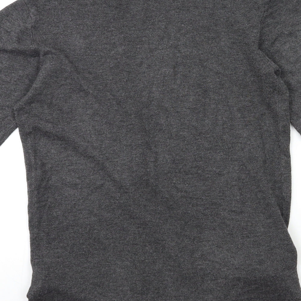 Select Womens Grey Knit Cardigan Jumper Size 6