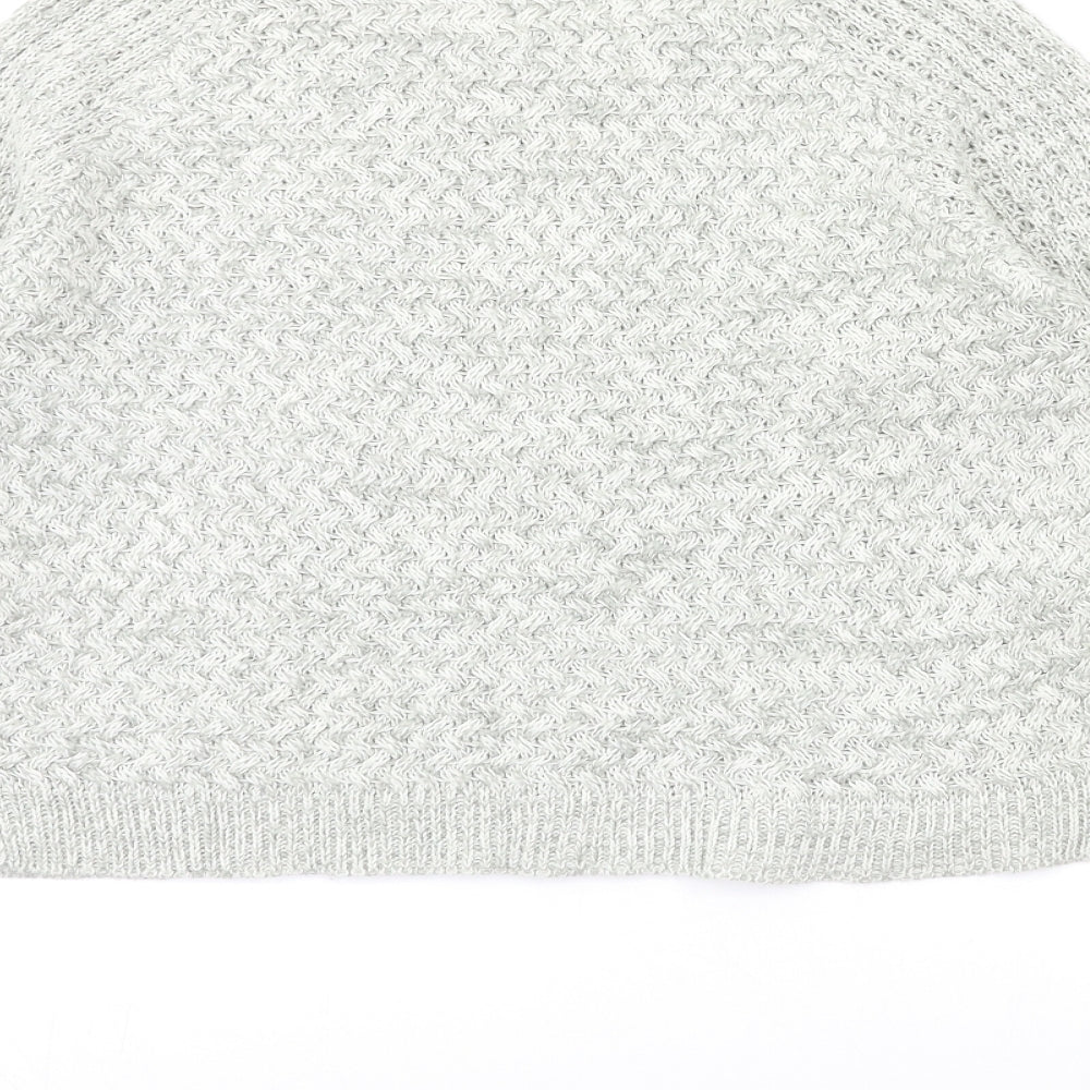 Select Womens Grey Knit Pullover Jumper Size 12