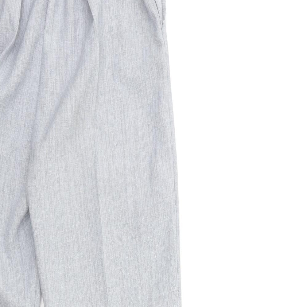 Preworn Womens Grey Trousers Size 10 L26 in
