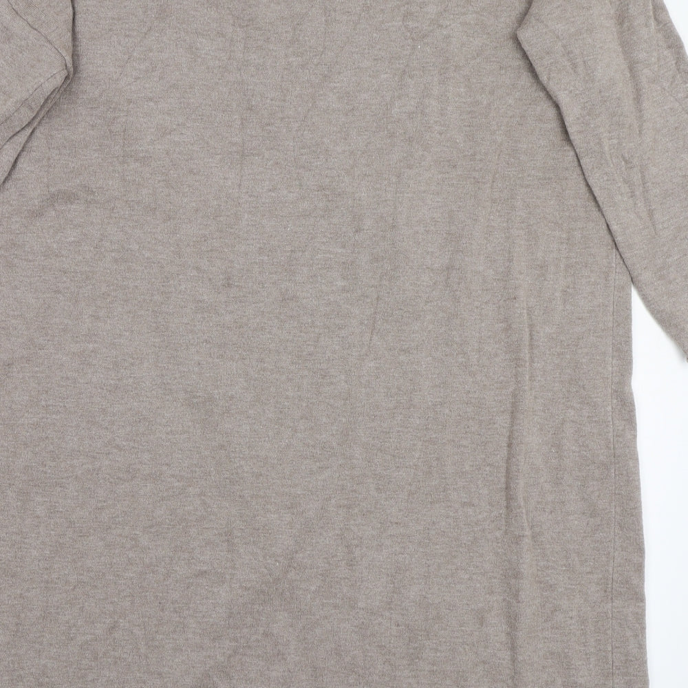 Preworn Womens Beige Pullover Jumper Size L