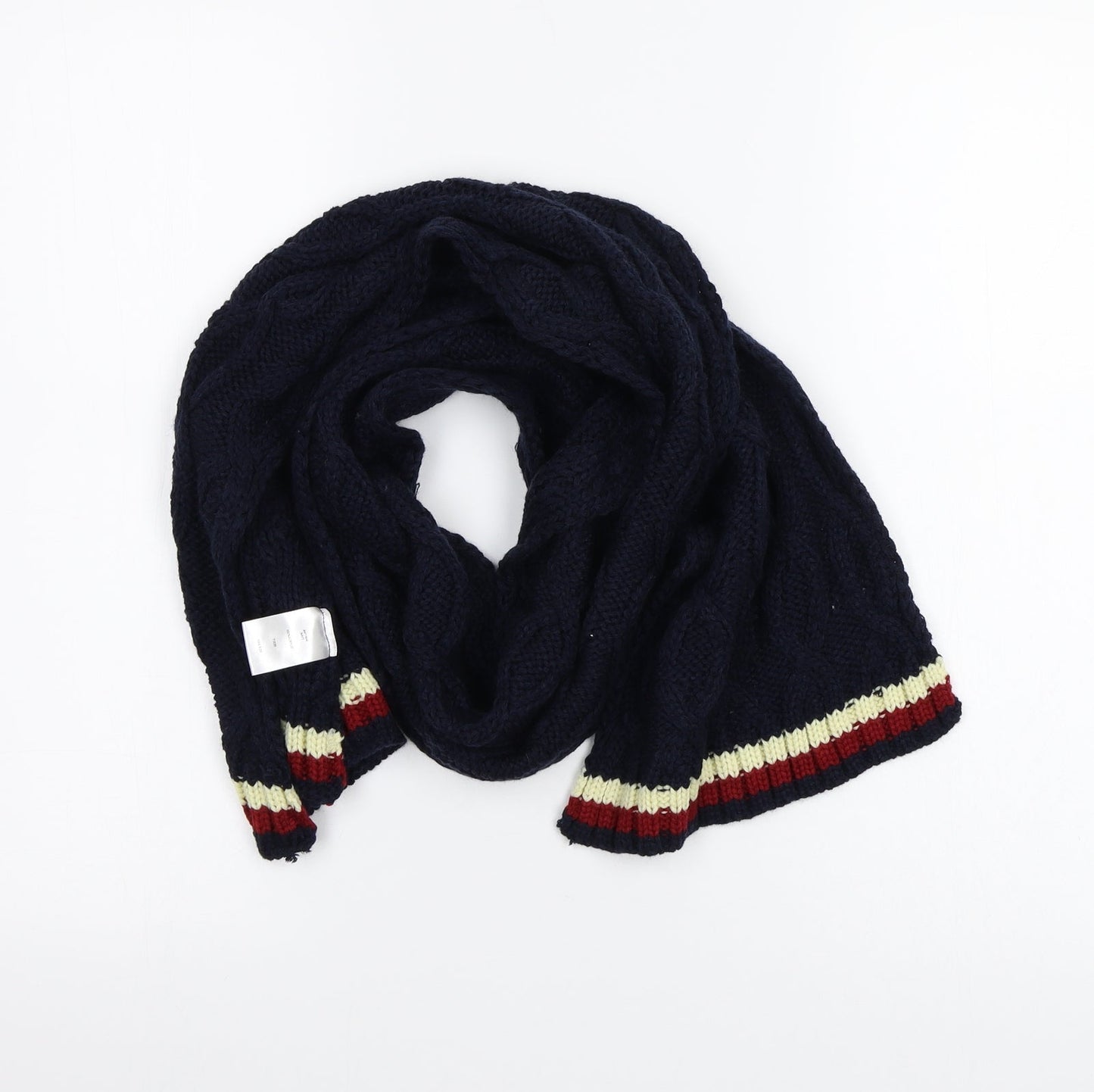 Preworn Mens Blue Scarf One Size