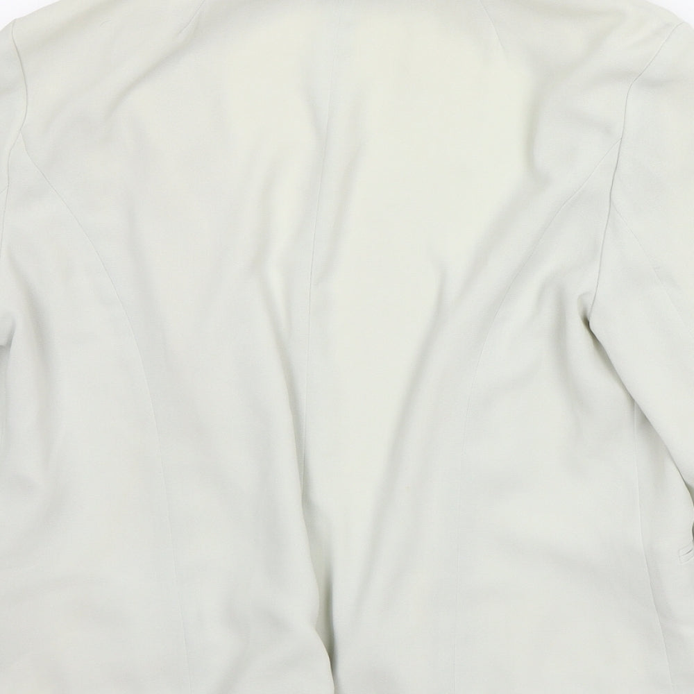 Newlook Womens Grey Jacket Blazer Size 12