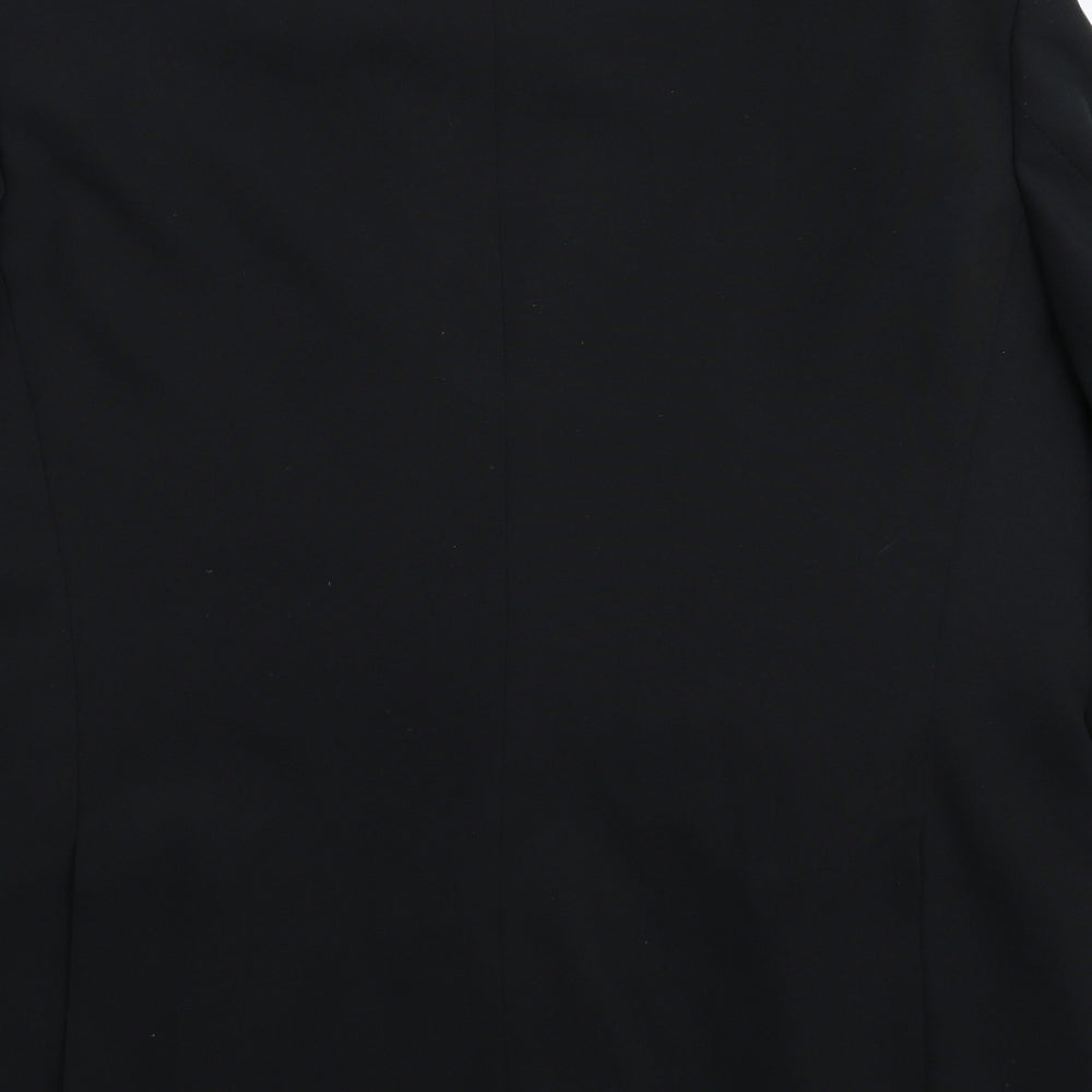 Greenwoods Mens Black Jacket Suit Jacket Size 42