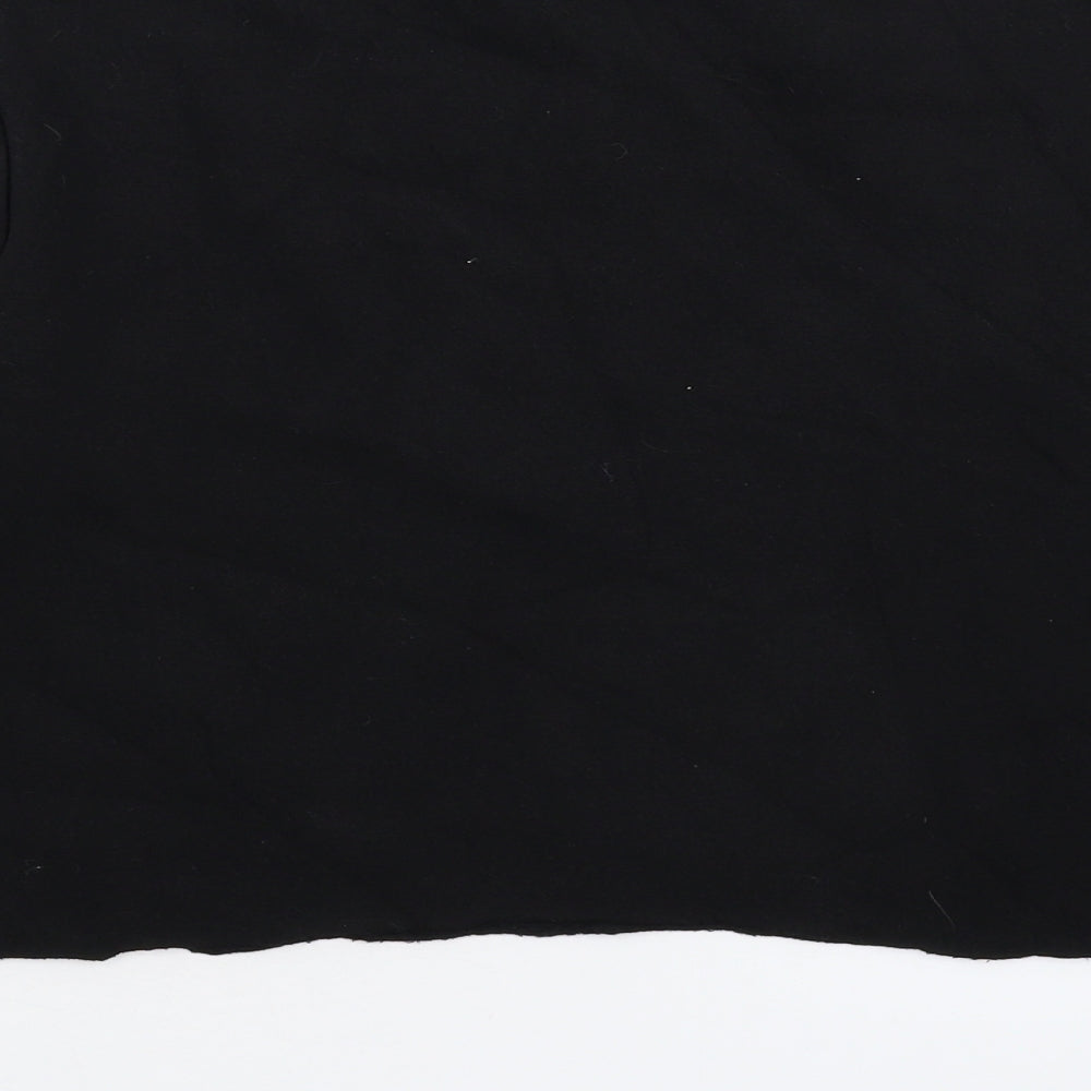 Divided Womens Black Pullover Sweatshirt Size XS - Cropped