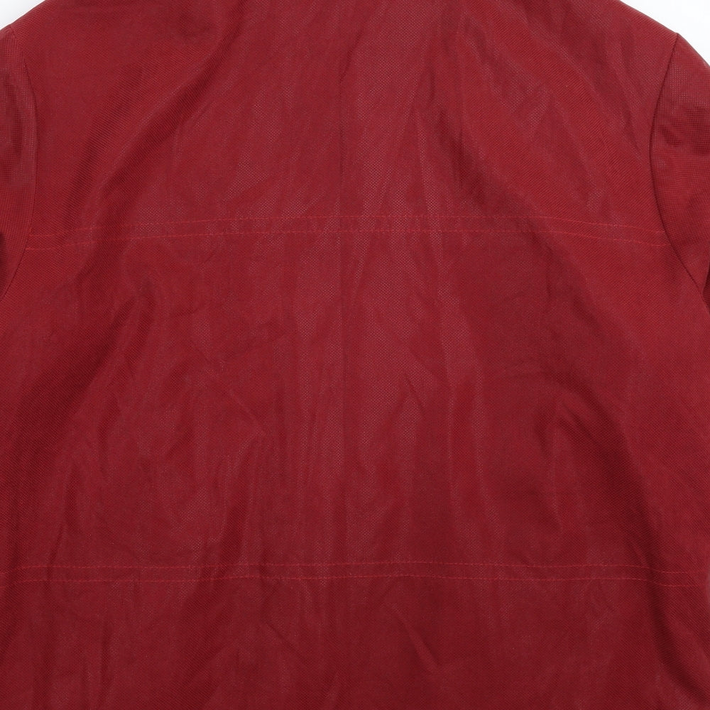 Preworn Womens Red Jacket Size 14