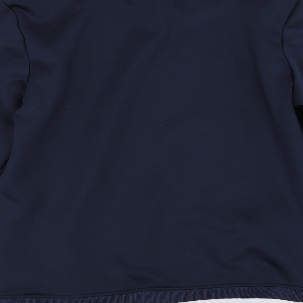 HISCOLUMN Mens Blue Pullover Jumper Size S