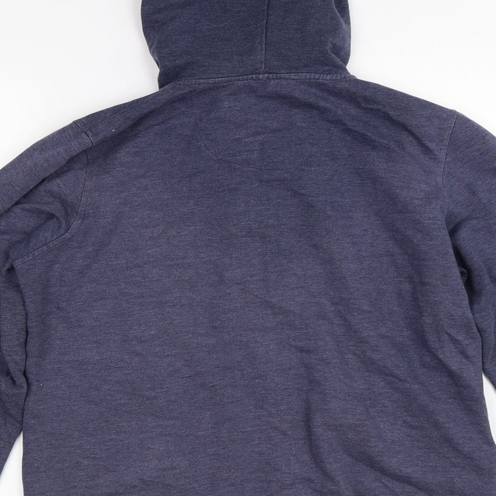 BM Womens Blue Full Zip Size S