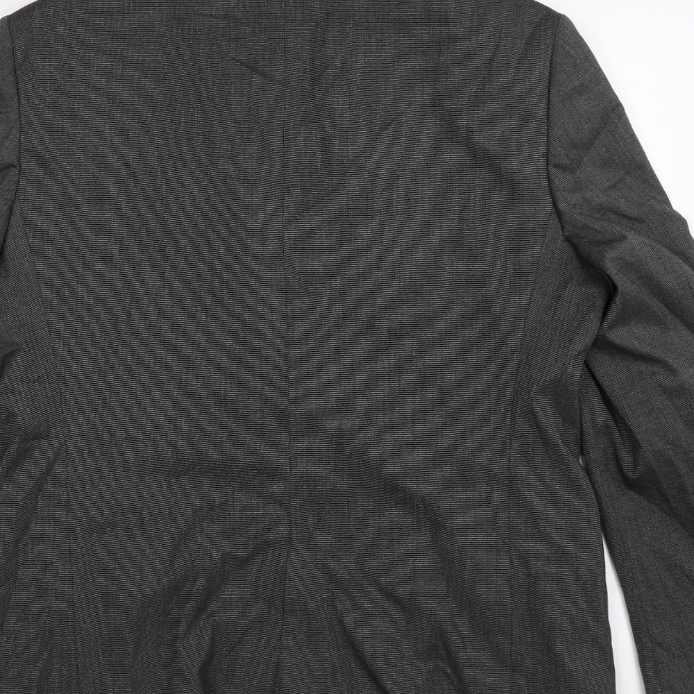 Apollo Mens Grey Jacket Suit Jacket Size 40