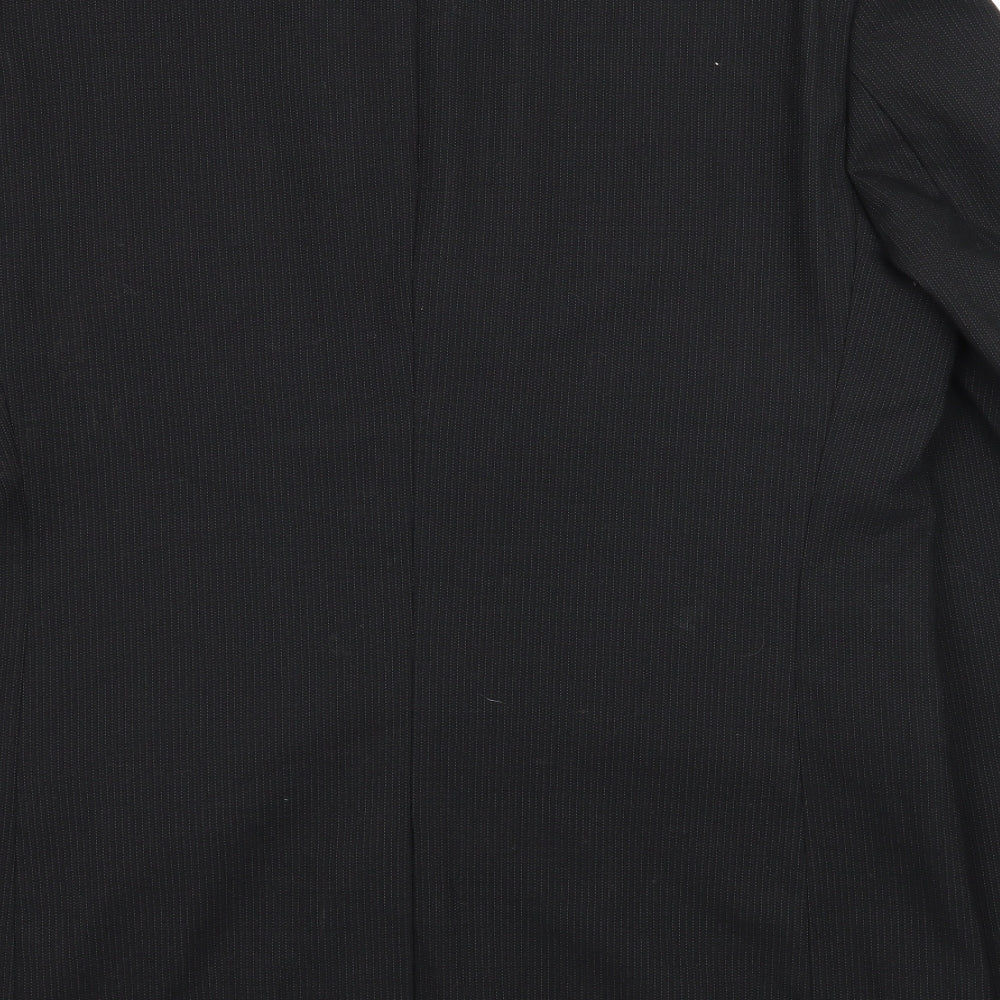 Burton Mens Black Jacket Suit Jacket Size L