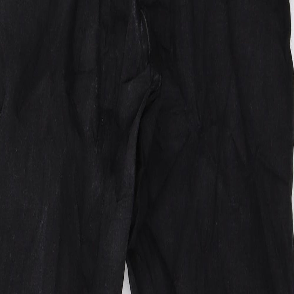 Denim & Co. Womens Black Denim Skinny Jeans Size 12 L25 in