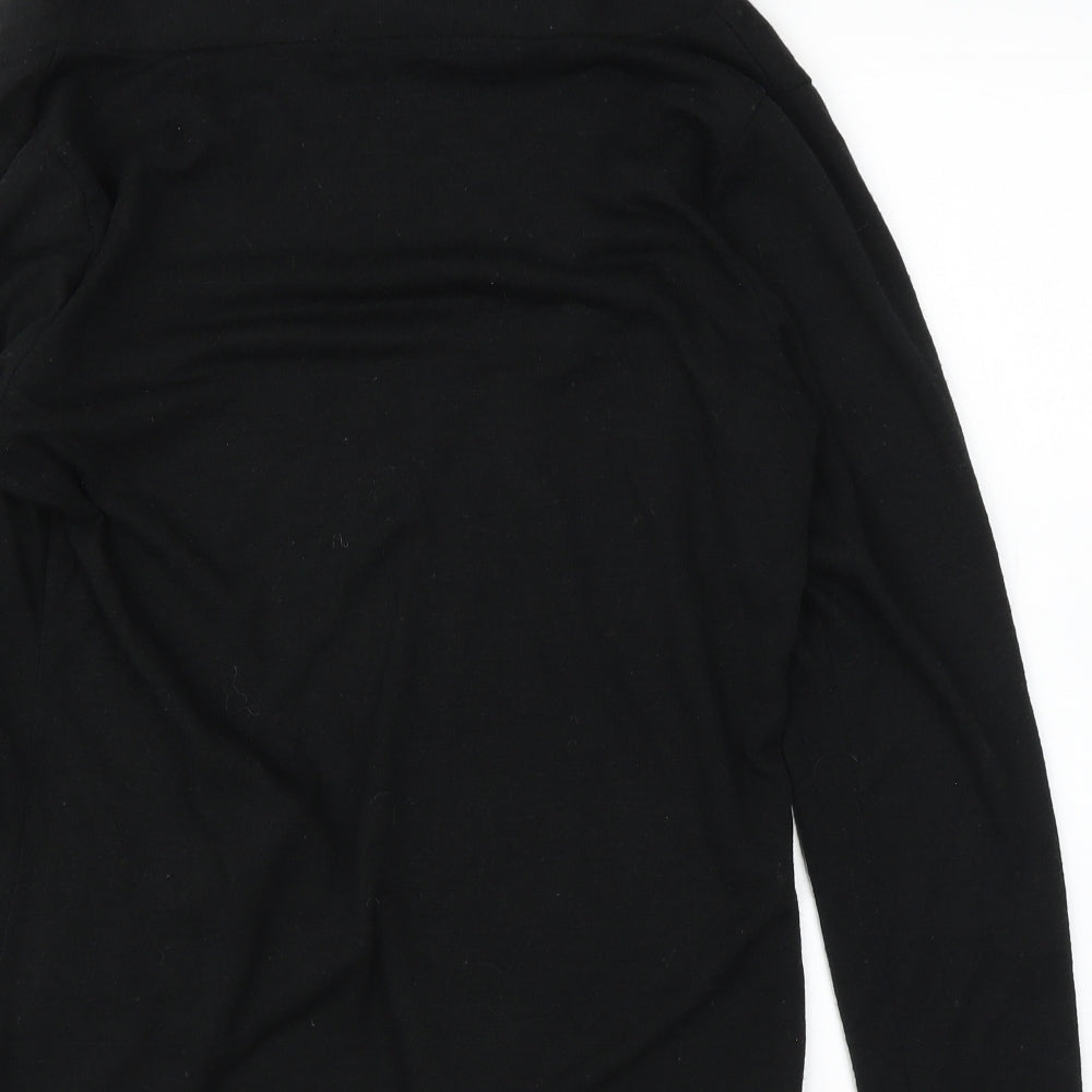Hoading Womens Black Cardigan Jumper Size M