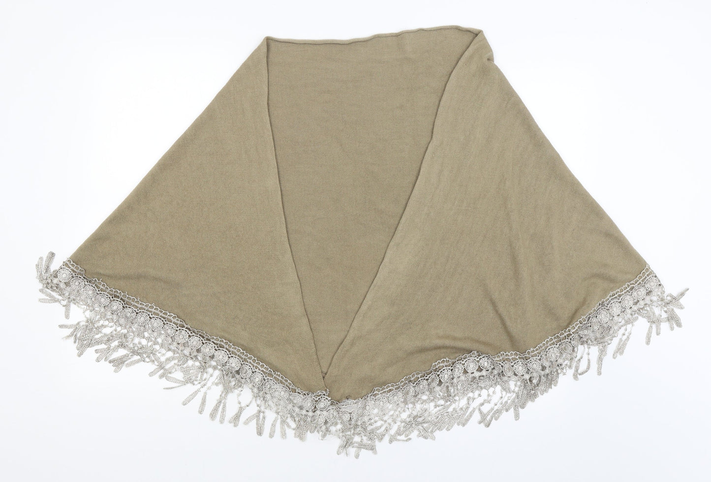 Preworn Womens Brown Shawl/Wrap