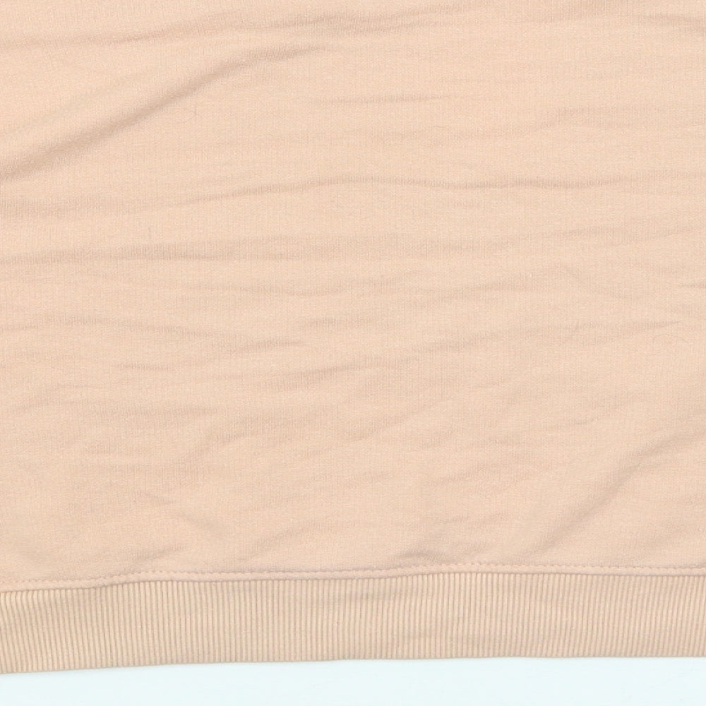 Missguided Womens Pink Pullover Sweatshirt Size 8