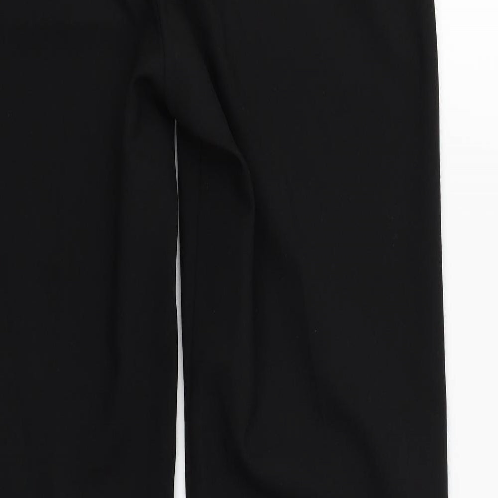 George Womens Black Trousers Size 12 L27 in