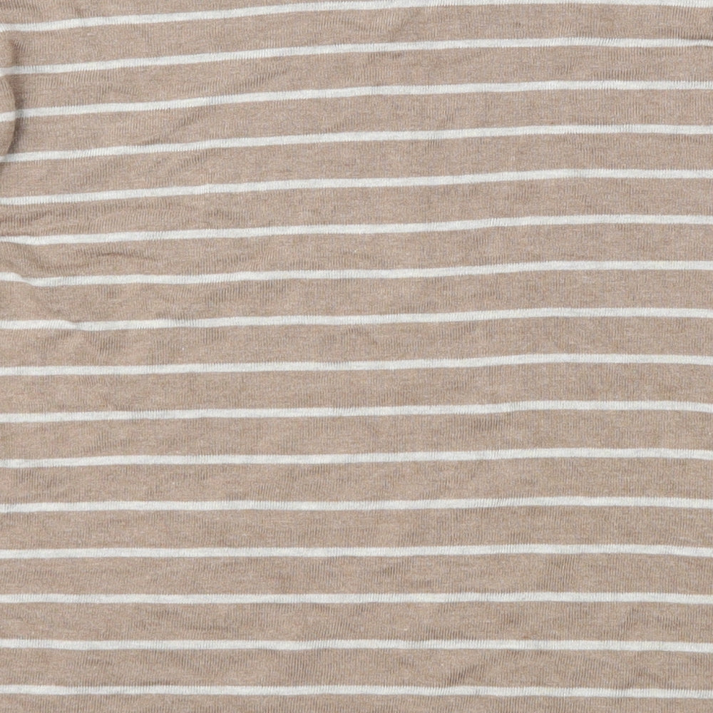 Atmosphere Womens Brown Striped Pullover Jumper Size 12
