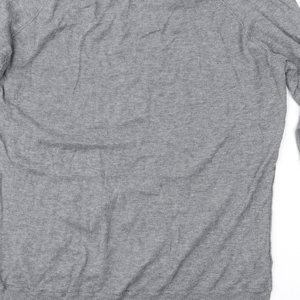 Karen Cole Womens Grey Pullover Jumper Size M