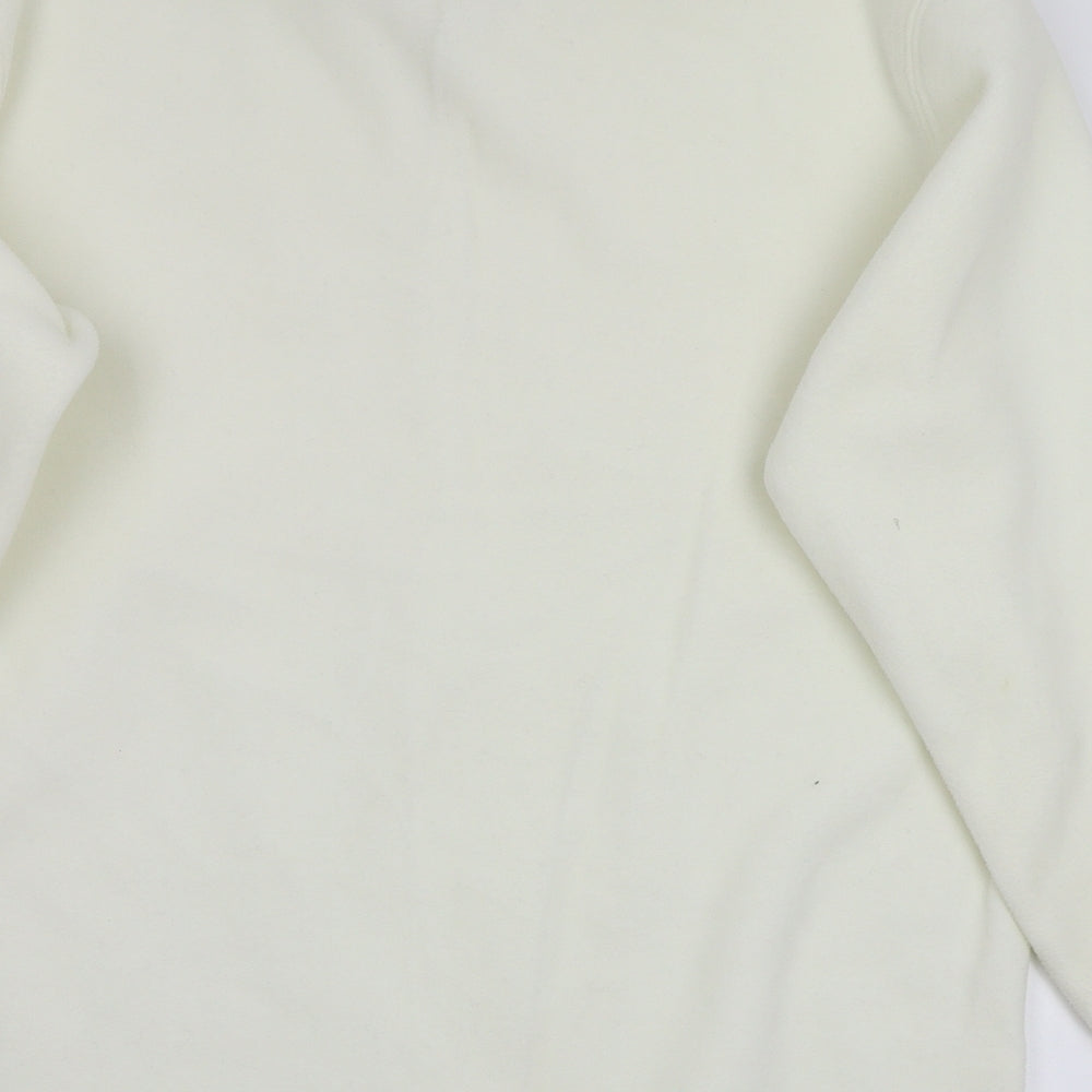Roman Womens White Pullover Jumper Size L