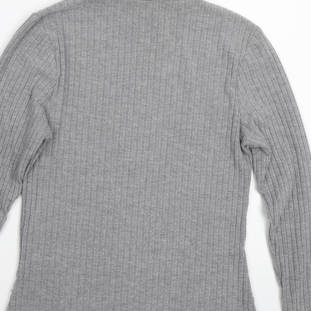 River Island Womens Grey Pullover Jumper Size 12